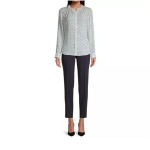 Hugo Boss Women’s Tahwenda Black Side Zip Ankle Pants Size 12 Corpcore